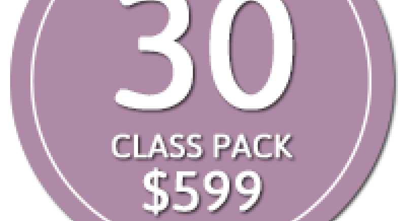 Pole Athletica offers 30 class packs