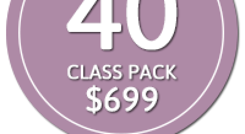 Pole Athletica offers 40 class packs