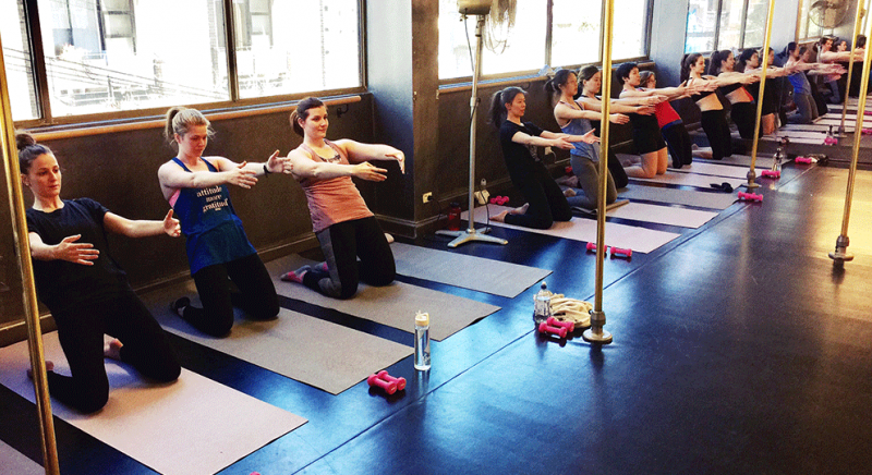 Barre Athletica classes are a fusion of Ballet, Pilates and Yoga conditioning exercises