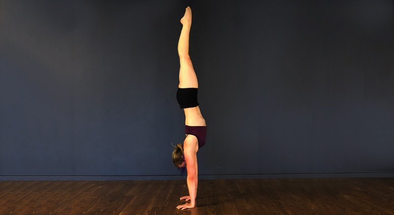 Take your handstands to new heights in our Intermediate Handstands class
