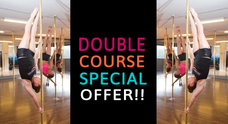 Book into two Pole Dancing courses at Studio Verve and get a huge discount off your second PoleFit course