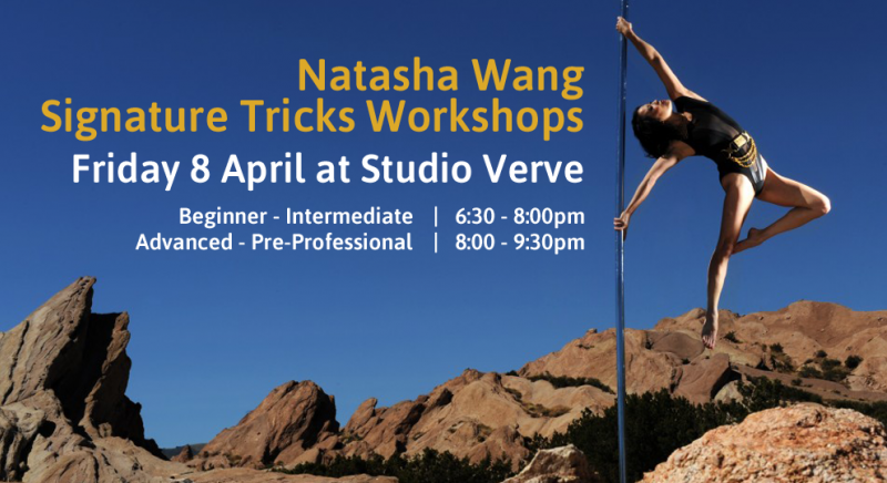 Natasha Wang Signature Pole Tricks Workshop Studio Verve Dance Fitness Surry Hills Sydney Australia