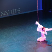 Jane Rhiana representing Studio Verve in the Amateur division of the NSW Pole Championships
